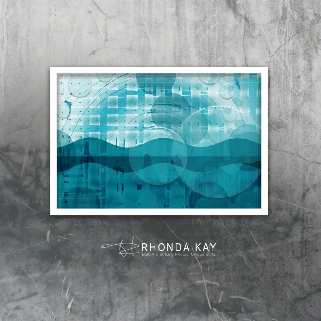 Rhonda Kay Digital Art Original: Inspiration in Motion Mockup Image 02