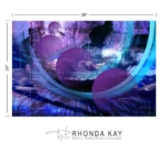 Rhonda Kay Digital Art Original: The Eye of Chi Dimensions Image