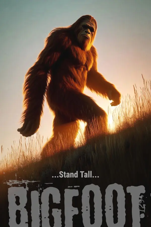 Rhonda Kay Bigfoot AI Generated Art: Stand Tall Poster Thumbnail Image