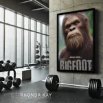 Bigfoot Motivational Poster – Always Adapt Mockup Image 04