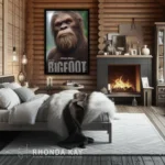 Bigfoot Motivational Poster – Always Adapt Mockup Image 06