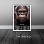 Bigfoot Motivational Poster – Just Breathe Mockup Image 09