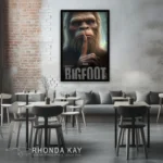 Bigfoot Motivational Poster – Quiet Mockup Image 04