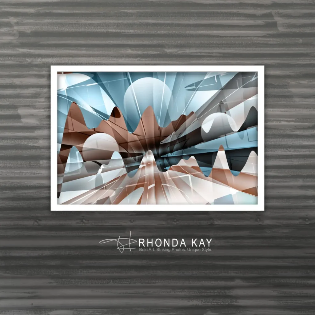 Rhonda Kay Digital Art Original: Bad Day Mockup Image 02