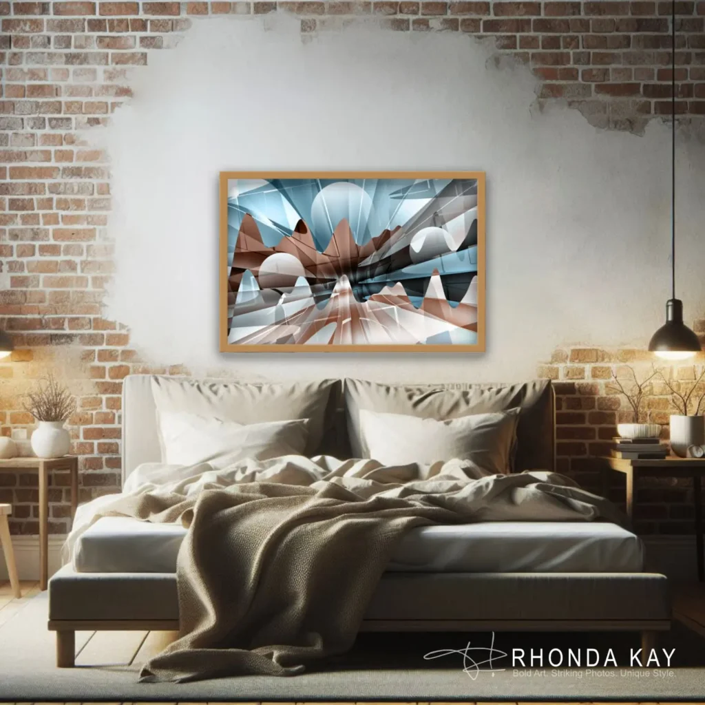 Rhonda Kay Digital Art Original: Bad Day Mockup Image 06