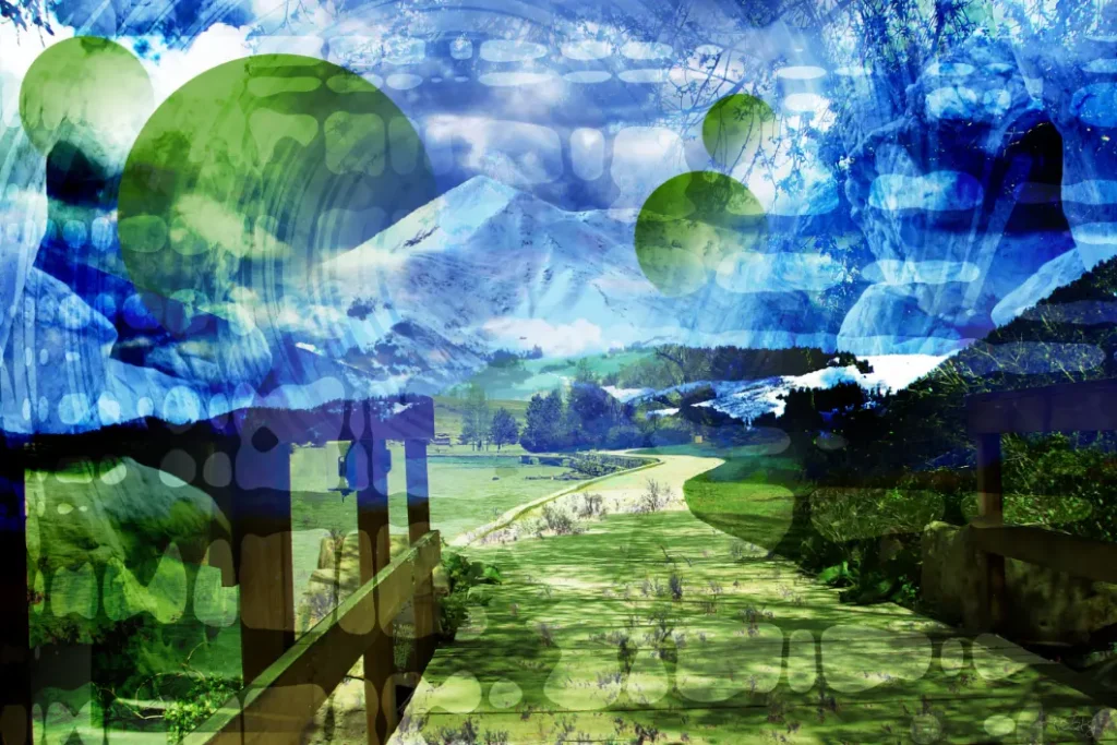 Rhonda Kay Digital Art Original: Path to Serenity Full Image