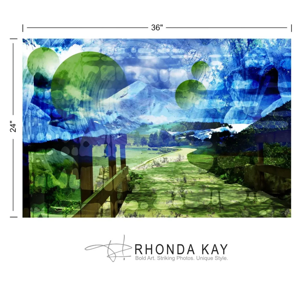 Rhonda Kay Digital Art Original: Path to Serenity Dimensions Image