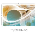 Rhonda Kay Digital Art Original: Radiating Light Dimensions Image